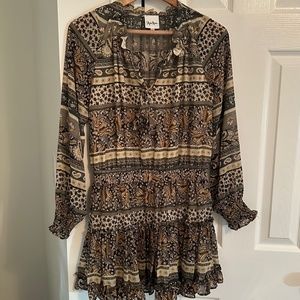 Autumn Long Sleeve Dress L